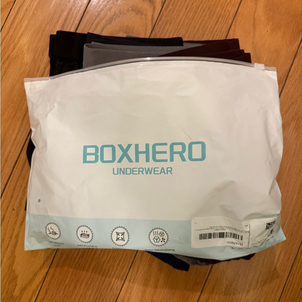 8 Pack Men's Boxer Briefs - Picture 2 of 4
